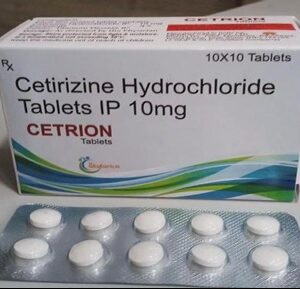 CETRION Cetirizine  Hydrochloride (10mg)